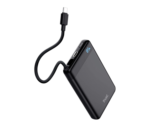 Trust FIERA 10000mAh POWERBANK FIXED CABLE - 1489330 - zdjęcie 3